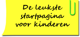 De leukste startpagina voor kinderen